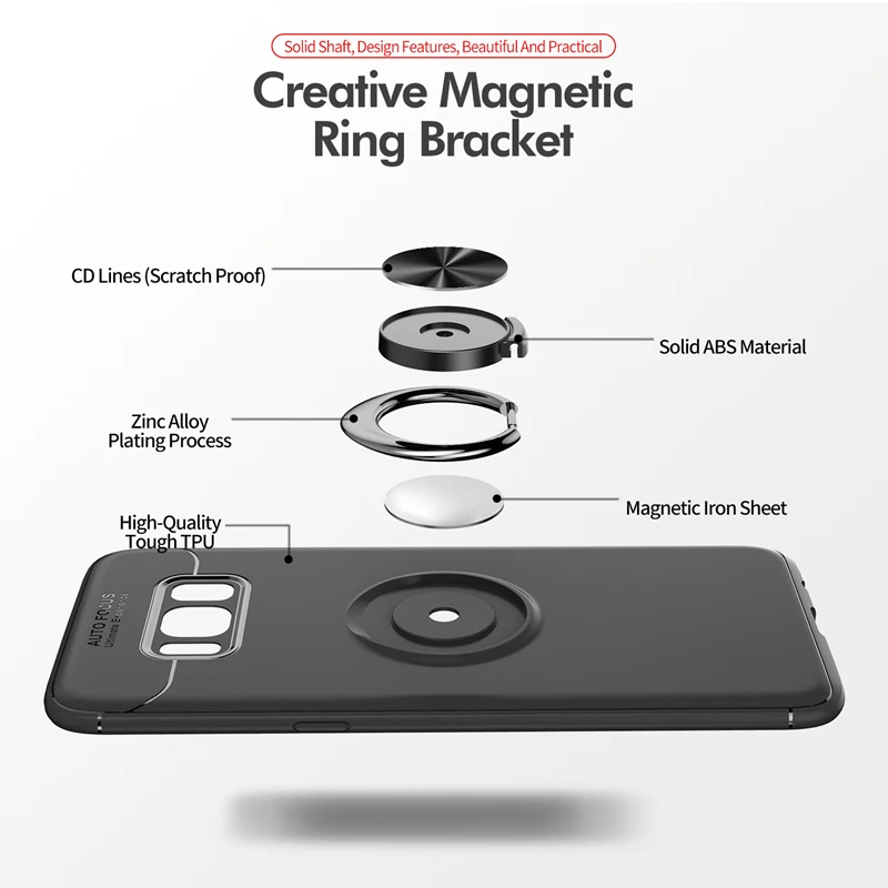 JKaiSen Stand Phone Case for Samsung Galaxy S8 S9 PLUS Metal Ring Holder Protective Cover for Samsung S10PLUS S20 S20PLUS S10 5G
JKaiSen Stand Phone Case for Samsung Galaxy S8 S9 PLUS Metal Ring Holder Protective Cover for Samsung S10PLUS S20 S20PLUS S10 5G