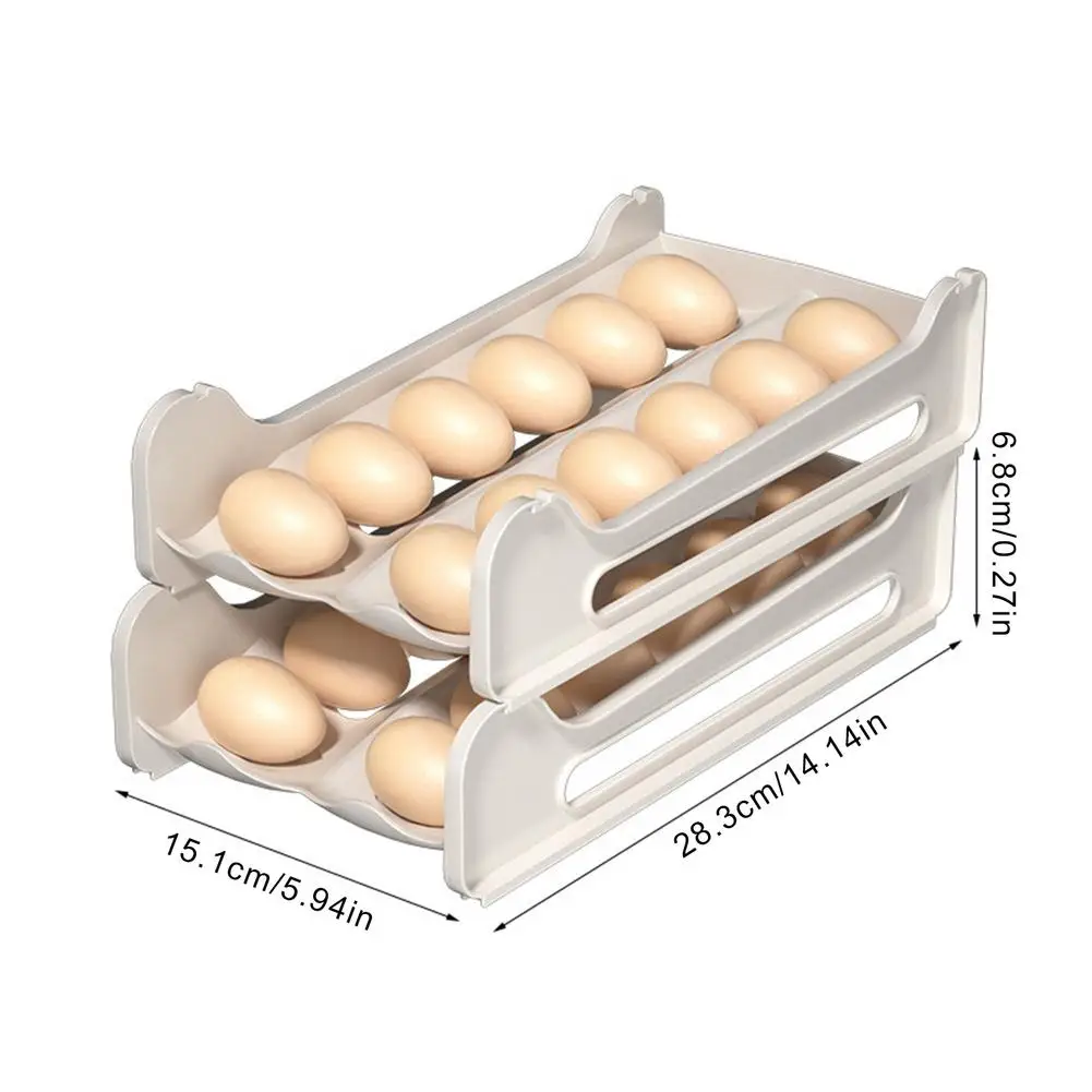 Portable Household Egg Holder Stackable Egg Storage Container Refrigerator Food Eggs Box Organizer Case Kitchen Gadget
Portable Household Egg Holder Stackable Egg Storage Container Refrigerator Food Eggs Box Organizer Case Kitchen Gadget