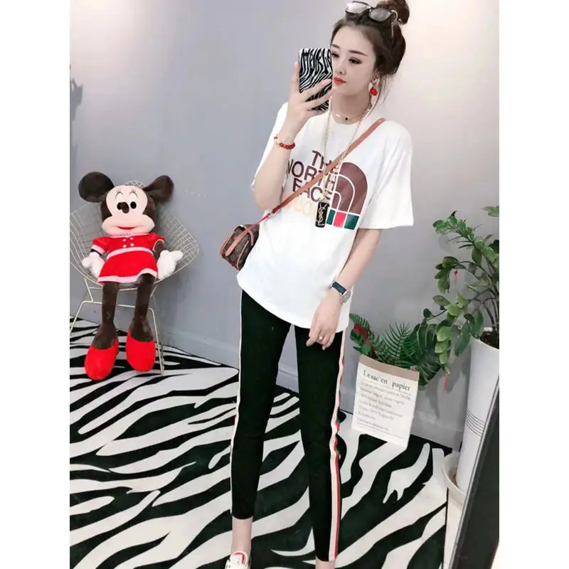 2021 summer new white short sleeve T-shirt women's cotton loose and versatile half sleeve T-shirt
2021 summer new white short sleeve T-shirt women's cotton loose and versatile half sleeve T-shirt