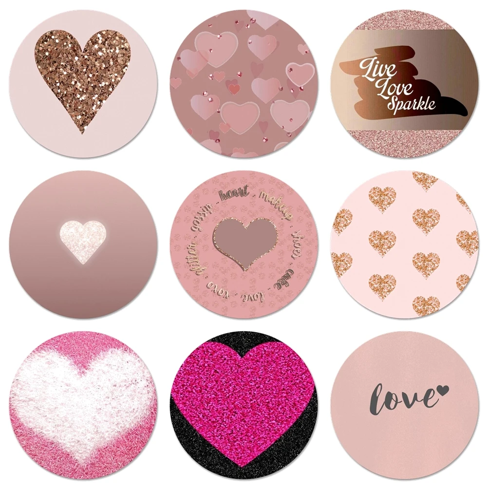 Gold Rose Glitter Love Icons Pins Badge Decoration Brooches Metal Badges For Clothes Backpack Decoration 58mm
Gold Rose Glitter Love Icons Pins Badge Decoration Brooches Metal Badges For Clothes Backpack Decoration 58mm