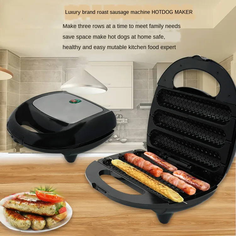Household European-style grilled sausage hot dog machine crispy stick oven sausage machine small grilled ham sausage mini
Household European-style grilled sausage hot dog machine crispy stick oven sausage machine small grilled ham sausage mini