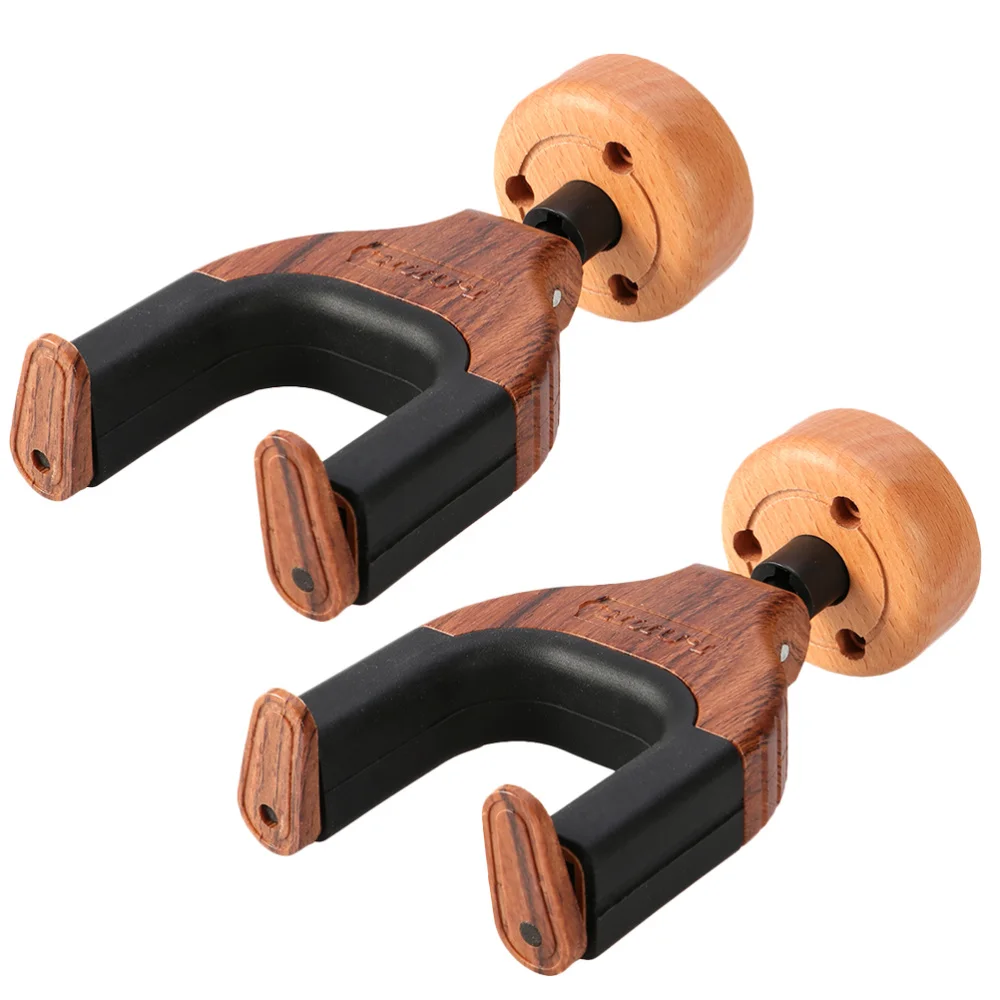 2Pcs Detachable Guitar Hangers Hook Holder Wood Metal Rubber Instrument Hangers Wall Stand (Random Color)
2Pcs Detachable Guitar Hangers Hook Holder Wood Metal Rubber Instrument Hangers Wall Stand (Random Color)