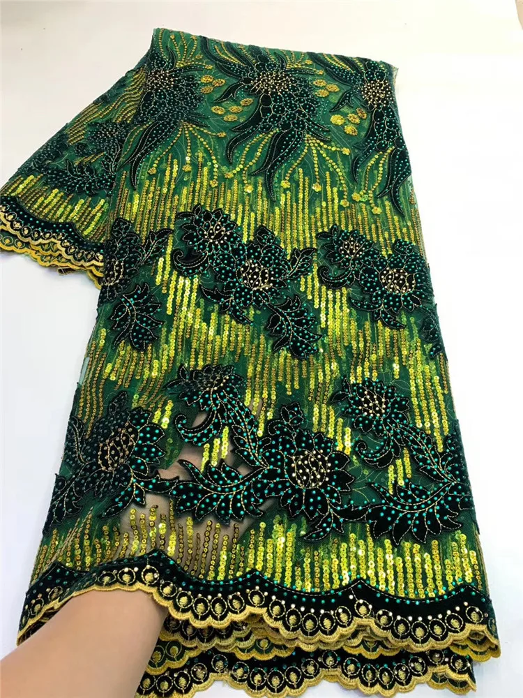 MIQIER 2020 High Quality African nigerian Sequins Lace Fabric fabric for sewing French Tulle lace Embroidered Guipure Fabric
MIQIER 2020 High Quality African nigerian Sequins Lace Fabric fabric for sewing French Tulle lace Embroidered Guipure Fabric