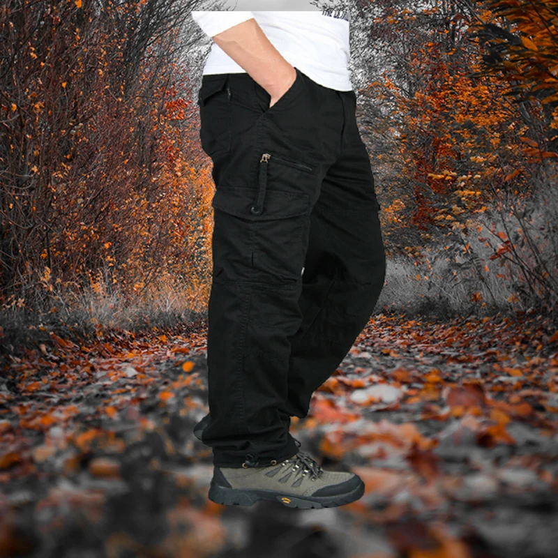 2021 Cargo Pants Male Overwear Multi Pocket Tactical Military Army Straight Slacks Pants Men Overalls Zipper Pocket trousers
2021 Cargo Pants Male Overwear Multi Pocket Tactical Military Army Straight Slacks Pants Men Overalls Zipper Pocket trousers