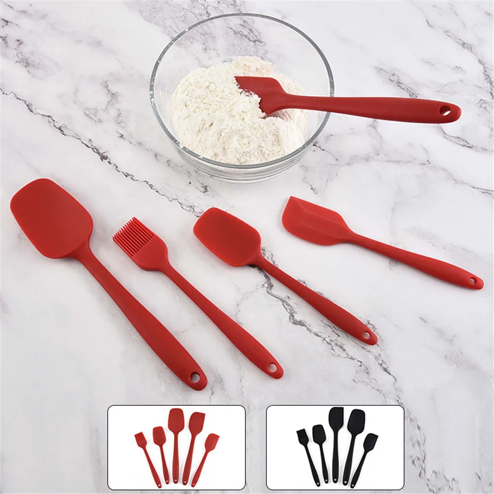 5PCS/SET Silicone Spatula Barbeque Brush Cooking Utensil Tool Kit Heat Resistant BBQ Oil Condiment Brushes Cake Cream Scraper
5PCS/SET Silicone Spatula Barbeque Brush Cooking Utensil Tool Kit Heat Resistant BBQ Oil Condiment Brushes Cake Cream Scraper