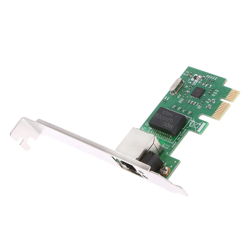 Gigabit Ethernet LAN PCI Express PCI-e Controller Network Card New
Gigabit Ethernet LAN PCI Express PCI-e Controller Network Card New