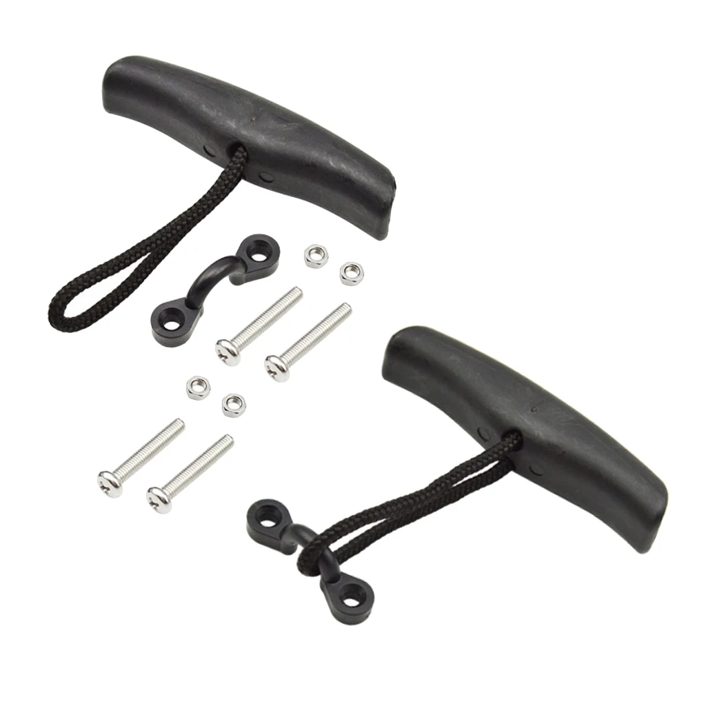 2pcs Kayak Pull Handle Heady Duty Canoe Boat Transport Carrying T-Handle Replacement Accessories 
2pcs Kayak Pull Handle Heady Duty Canoe Boat Transport Carrying T-Handle Replacement Accessories