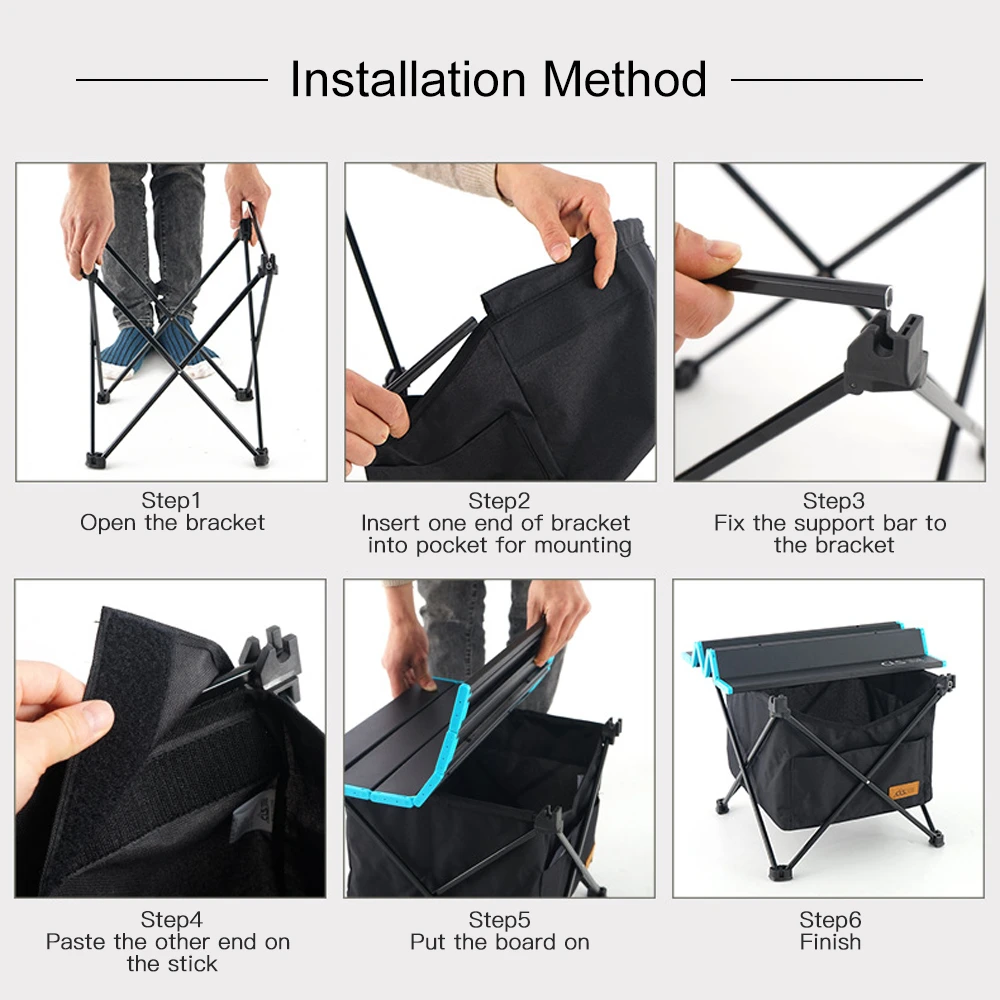 Outdoor Camping Folding Table Storage Basket Picnic Table Storage Hanging Bag Invisible Pocket Waterproof BBQ Picnic Table Desk
Outdoor Camping Folding Table Storage Basket Picnic Table Storage Hanging Bag Invisible Pocket Waterproof BBQ Picnic Table Desk