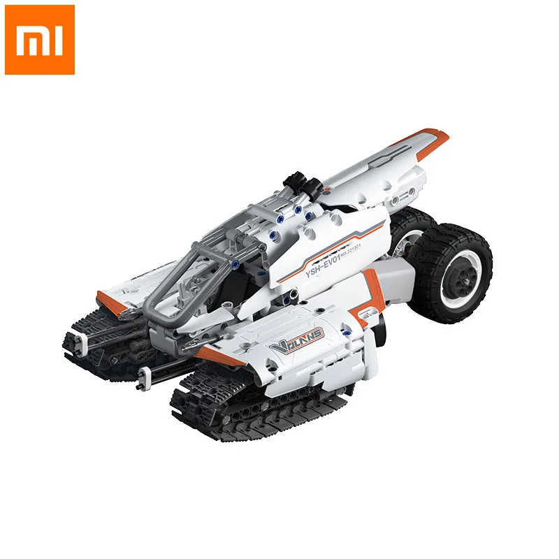 

Original XIAOMI Jupiter Dawn Series Static Building Blocks Volans Flying Fish Shuttle Crawler Car Sci-Fi Kids Puzzle Toy Gift