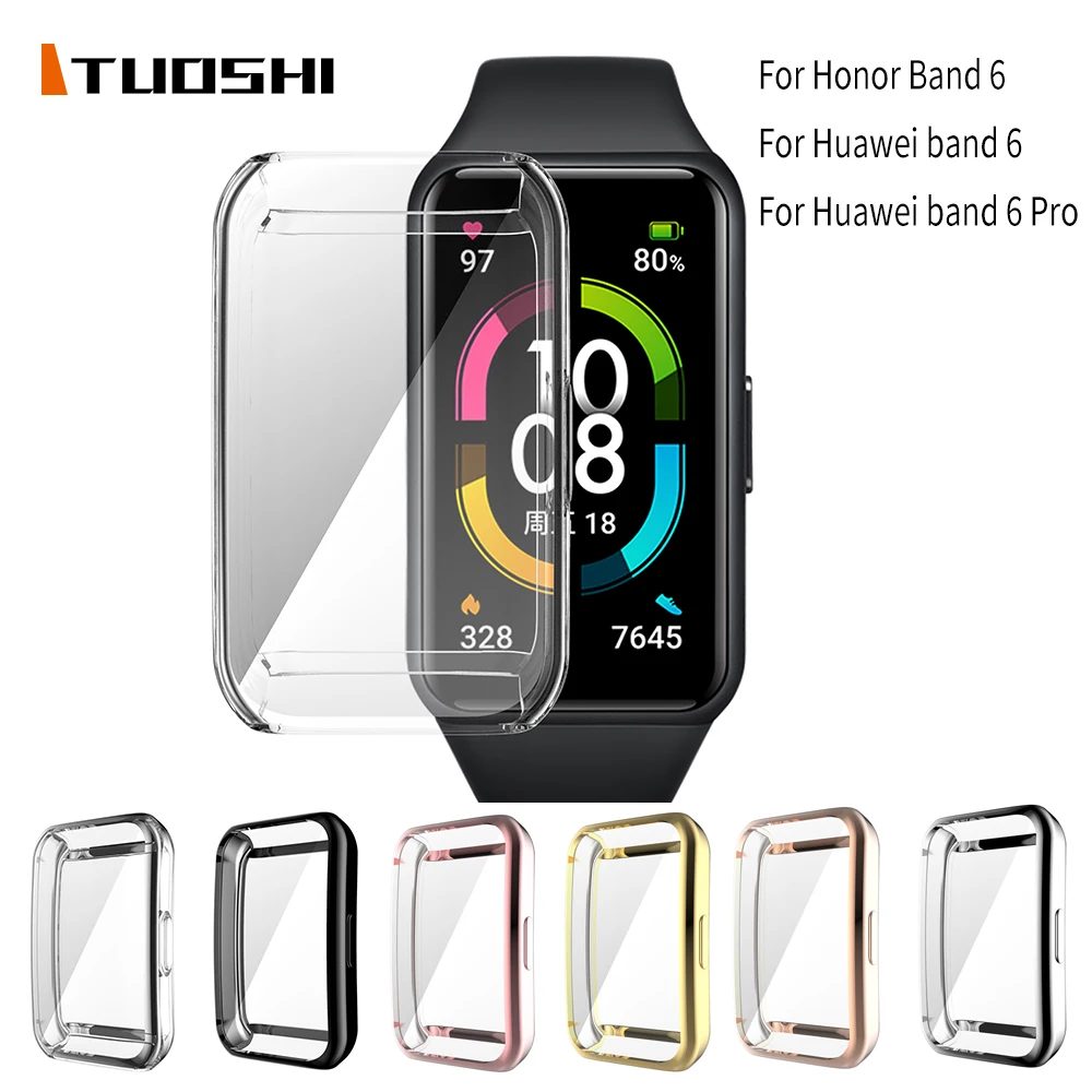 Чехол для часов Huawei Band 6 Pro Band6, мягкий защитный чехол из ТПУ для Honor Band 6, защитные чехлы на весь экран, рамка, бампер, оболочка
Чехол для часов Huawei Band 6 Pro Band6, мягкий защитный чехол из ТПУ для Honor Band 6, защитные чехлы на весь экран, рамка, бампер, оболочка