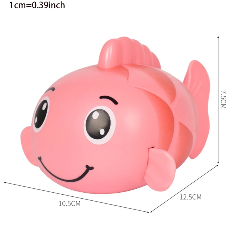 Clockwork Bath Toy Baby Bath Toy Educational Bathroom Playing Toy Swimming Toy Fish Bath Shower Wind-up for Infant 3M+ H055
Clockwork Bath Toy Baby Bath Toy Educational Bathroom Playing Toy Swimming Toy Fish Bath Shower Wind-up for Infant 3M+ H055