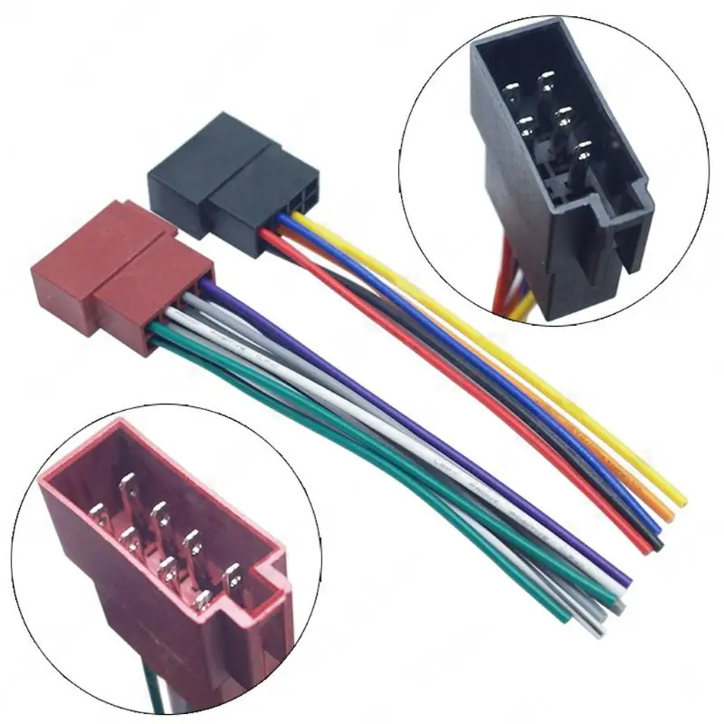 1 Pairs Universal Car Stereo Female ISO- Radio Plug Adapter Wiring Cable Stereo Harness
1 Pairs Universal Car Stereo Female ISO- Radio Plug Adapter Wiring Cable Stereo Harness