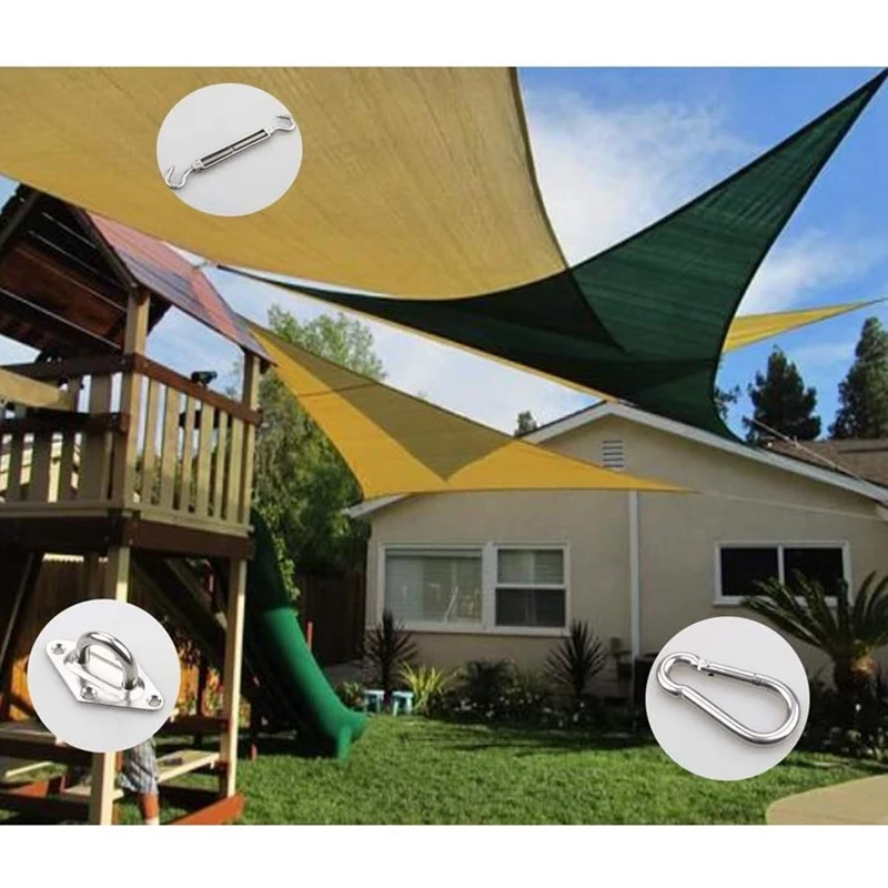 Stainless Steel Sunshade Sail Accessories Sunshade Net Accessories 6MM for Rectangular and Square Sunshade Sails
Stainless Steel Sunshade Sail Accessories Sunshade Net Accessories 6MM for Rectangular and Square Sunshade Sails