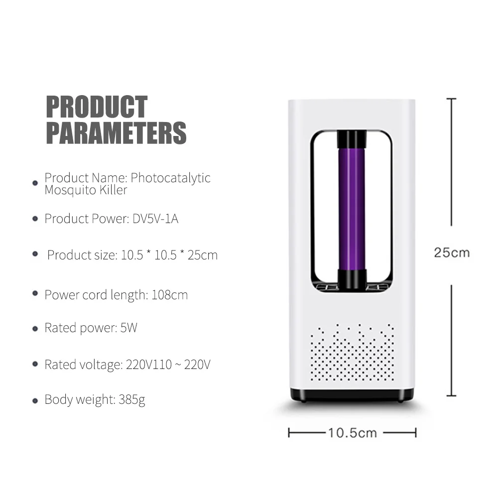 Mosquito Repellent Convenient 2020 Night Light Anti-mosquito Lamp Fashion Outdoor 5w
Mosquito Repellent Convenient 2020 Night Light Anti-mosquito Lamp Fashion Outdoor 5w