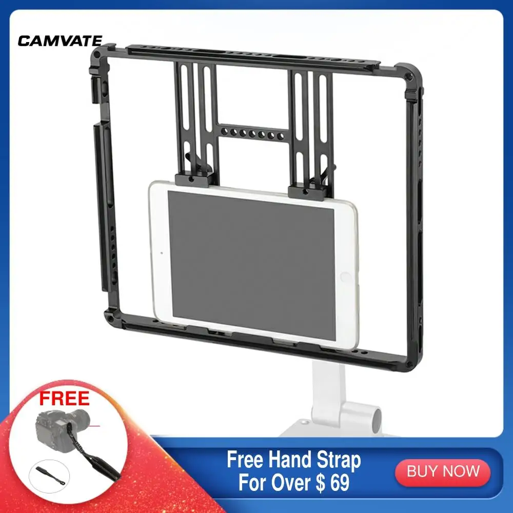 CAMVATE Dual Tablet Clip Holders With VESA Mount Holes For iPad Pro/Air/Mini Series,Switch,Galaxy Tab, iPhone 12 Pro/12 Pro Max
CAMVATE Dual Tablet Clip Holders With VESA Mount Holes For iPad Pro/Air/Mini Series,Switch,Galaxy Tab, iPhone 12 Pro/12 Pro Max