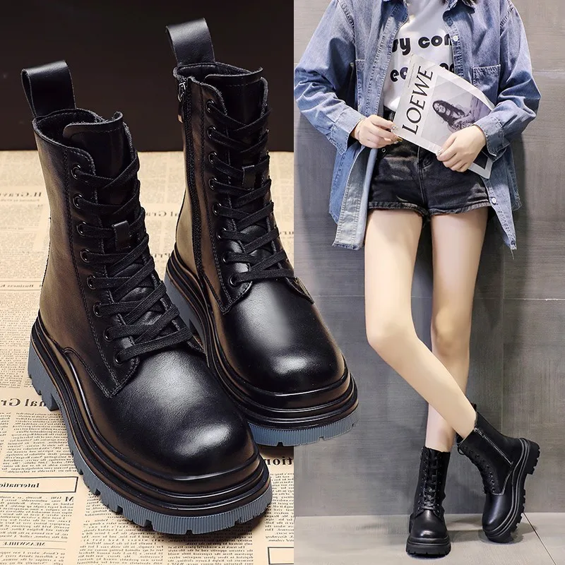 Martin Boots Women's Autumn 2021 New British Style Retro Women's Boots Thick Heel Fashion Short Boots Women.
Martin Boots Women's Autumn 2021 New British Style Retro Women's Boots Thick Heel Fashion Short Boots Women.
