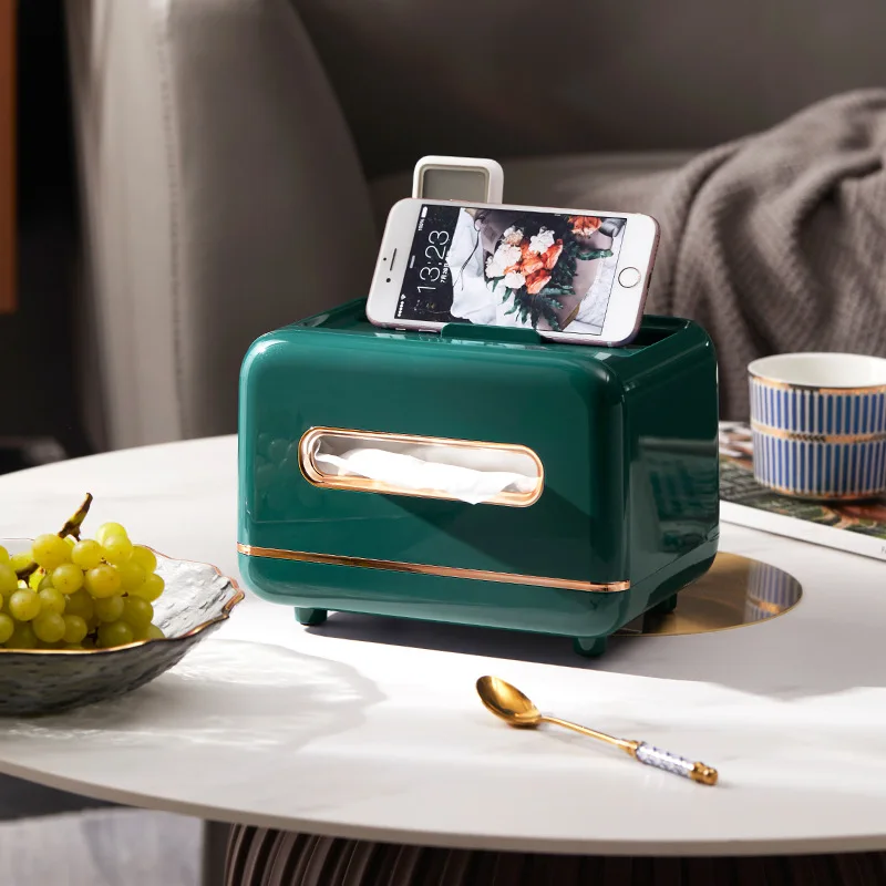 Light Luxury Desktop Tissue Box Storage Box Independent Design Magnetic Opening Lid Can Place A Mobile Phone Remote Control
Light Luxury Desktop Tissue Box Storage Box Independent Design Magnetic Opening Lid Can Place A Mobile Phone Remote Control