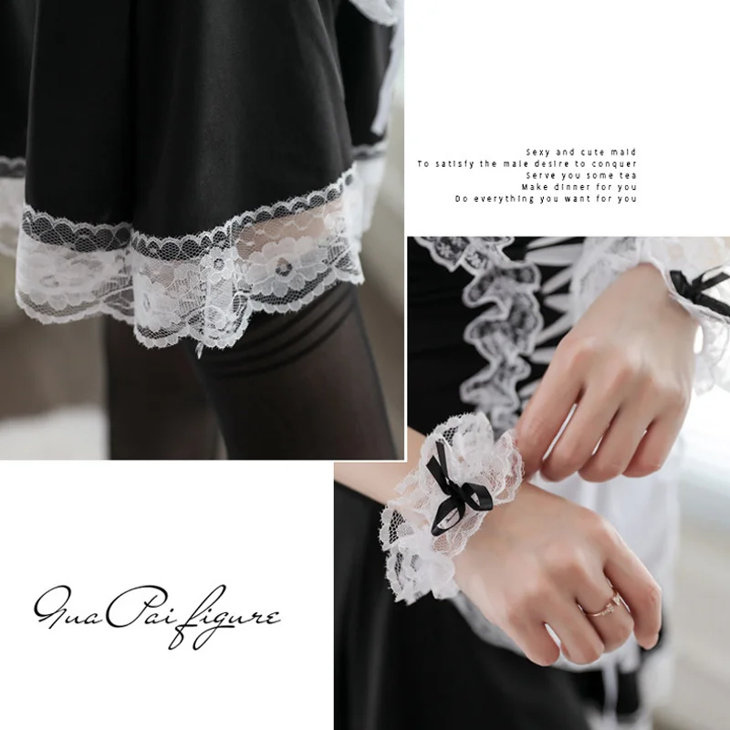 1 Set Women Maid Costume Set Sling Erotic Clothing Cosplay Outfit Backless Dress Apron TC21
1 Set Women Maid Costume Set Sling Erotic Clothing Cosplay Outfit Backless Dress Apron TC21