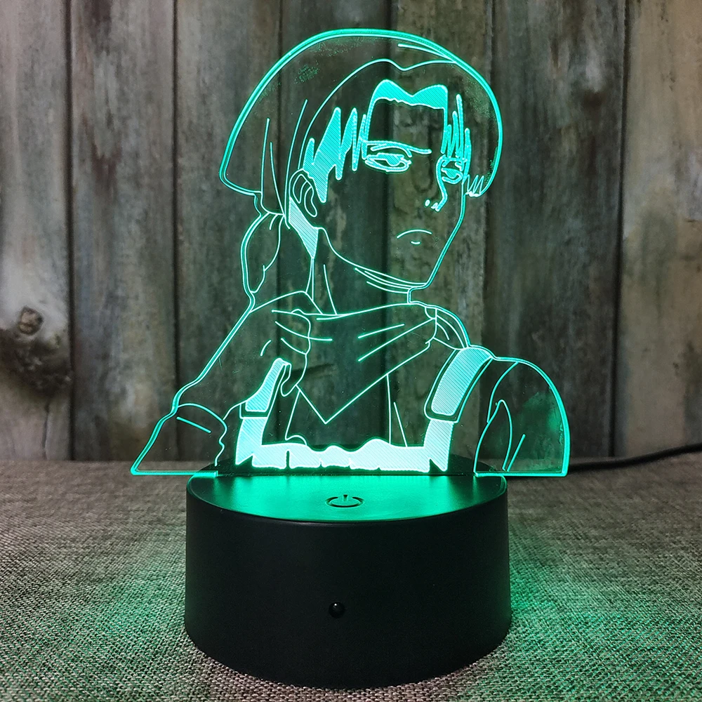 USB Eren Erwin Smith Attack On Titan Anime Lamp Table Gift Night Light As Child Home Living Room Bedroom Decoration Nightlight
USB Eren Erwin Smith Attack On Titan Anime Lamp Table Gift Night Light As Child Home Living Room Bedroom Decoration Nightlight