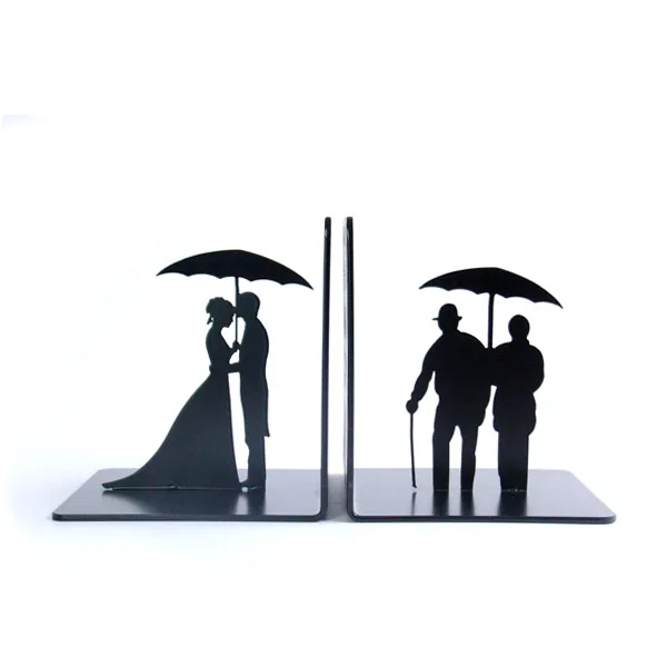 One Piece Creative Lover Hold Umbrella Metal Bookend Shelf Bookend Holder Office Supplies Home Decoration Book Stand
One Piece Creative Lover Hold Umbrella Metal Bookend Shelf Bookend Holder Office Supplies Home Decoration Book Stand