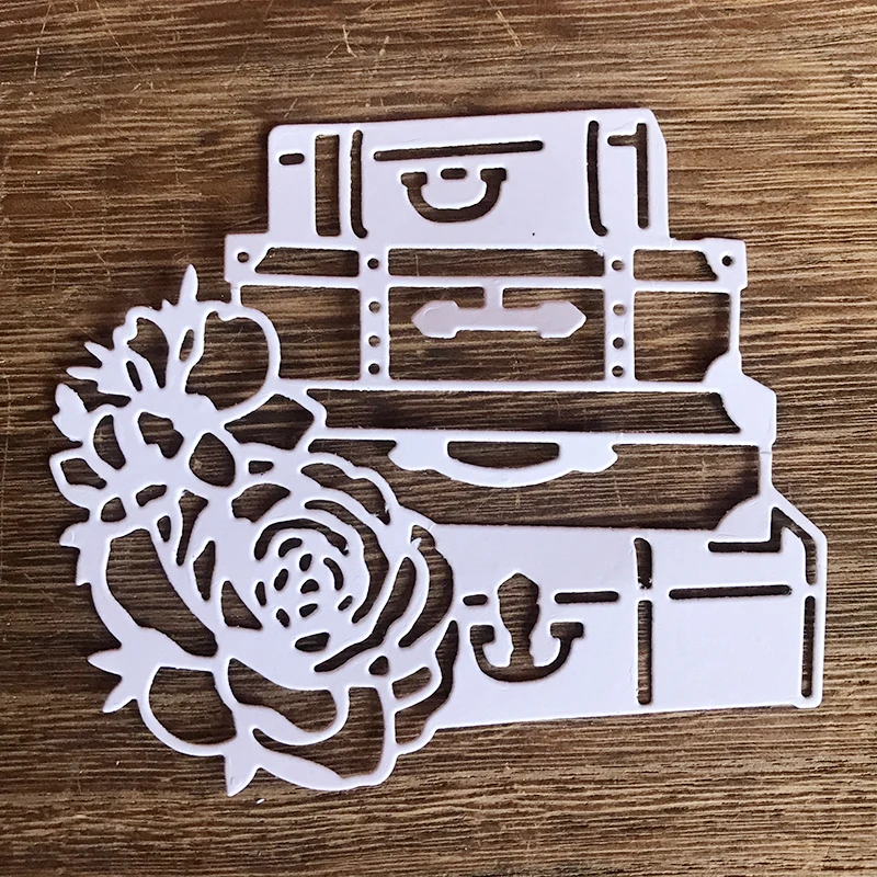 Flower Suitcase Metal Cutting Dies Box Scrapbooking For Wedding Card Making DIY Embossing Cuts New Craft Pattern
Flower Suitcase Metal Cutting Dies Box Scrapbooking For Wedding Card Making DIY Embossing Cuts New Craft Pattern