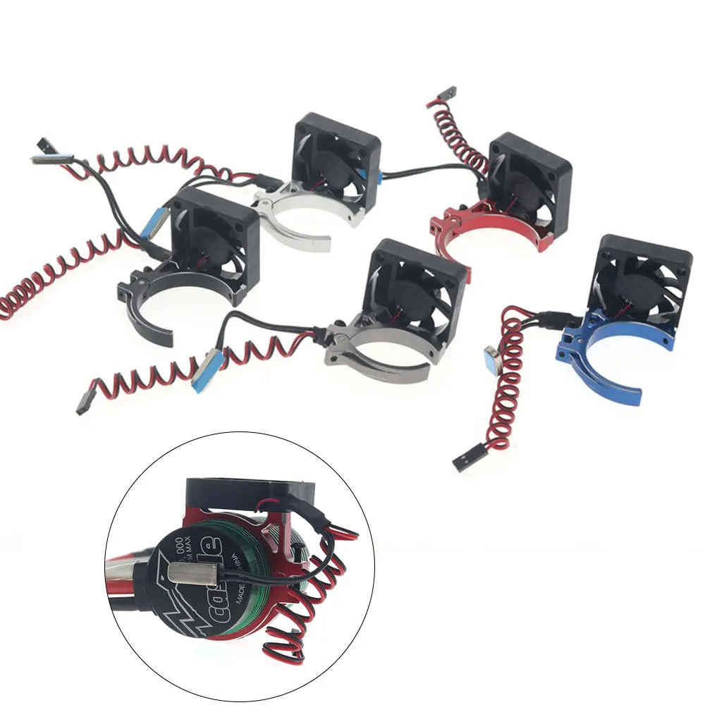 RC Car Motor Temperature Control Cooling Fan With The Sensor 42mm for 1/8 1/10 Crawler SCX10 TRX4 D90 SUMMIT E-REVO 4274 1515
RC Car Motor Temperature Control Cooling Fan With The Sensor 42mm for 1/8 1/10 Crawler SCX10 TRX4 D90 SUMMIT E-REVO 4274 1515