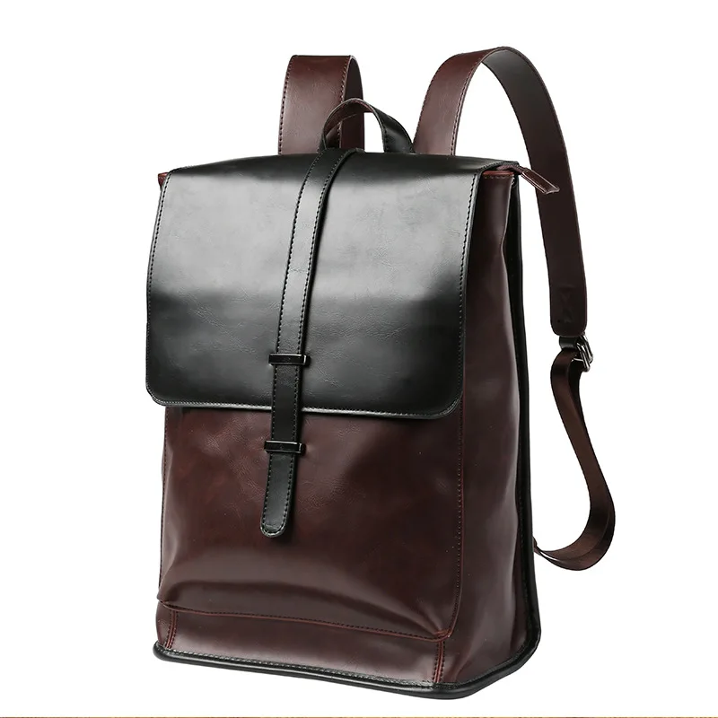 Retro Crazy Horse Leather Backpack Men's Korean-Style Outdoor Travel Backpack Pu Men's Backpack Student Backpack Trendy Bag
Retro Crazy Horse Leather Backpack Men's Korean-Style Outdoor Travel Backpack Pu Men's Backpack Student Backpack Trendy Bag