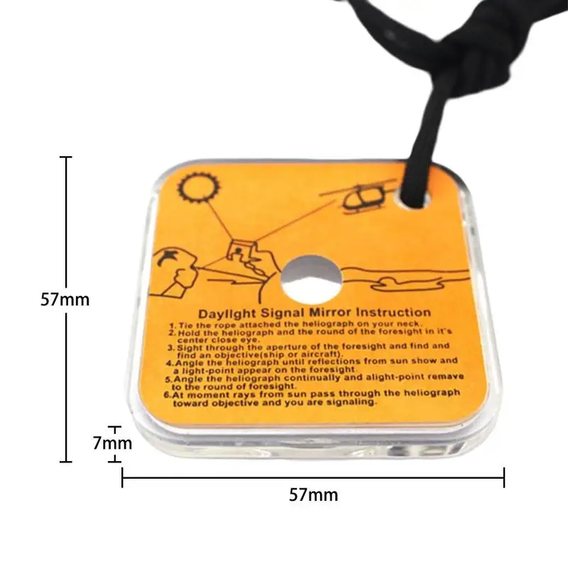Outdoor Adventure Multi-function Signal Mirror Outdoor New Accessories Tools Reflective Equipment Field Tool Survival A9F7
Outdoor Adventure Multi-function Signal Mirror Outdoor New Accessories Tools Reflective Equipment Field Tool Survival A9F7