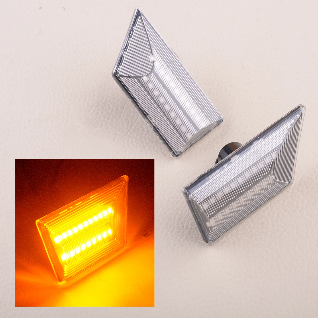 13101911 1226021 1226288 1 пара автомобиля 12 в прозрачный динамический Светодиодный Боковой габаритный индикатор лампы подходит для Opel Vauxhall Signum Vectra C 
13101911 1226021 1226288 1 пара автомобиля 12 в прозрачный динамический Светодиодный Боковой габаритный индикатор лампы подходит для Opel Vauxhall Signum Vectra C