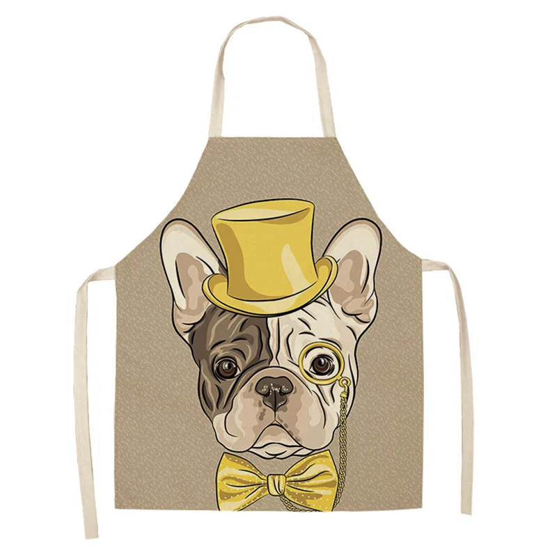 Parent-child Kitchen Apron Funny Cartoon Dog Printed Sleeveless Cotton Linen Aprons for Men Women Home Cleaning Tools
Parent-child Kitchen Apron Funny Cartoon Dog Printed Sleeveless Cotton Linen Aprons for Men Women Home Cleaning Tools