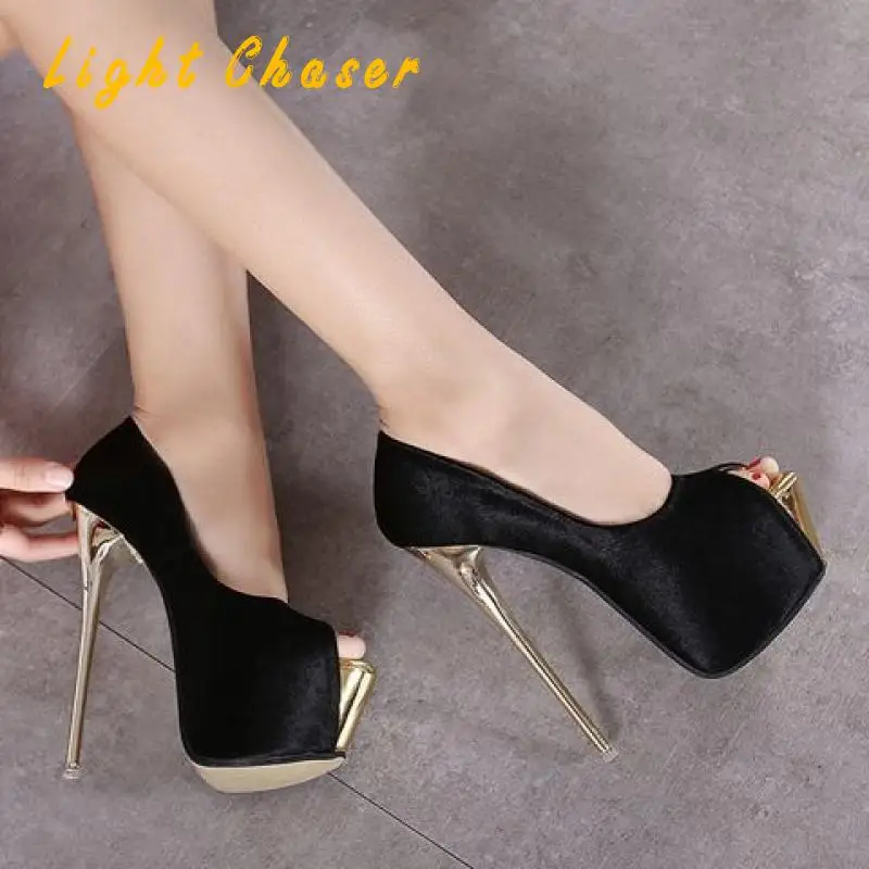 Big Size 41 42 43 44 45 Sexy Women's Pumps Platform Sandals Wedding Women Shoes Fetish Shoes Stripper Pumps 16 Cm Zapatos Mujer
Big Size 41 42 43 44 45 Sexy Women's Pumps Platform Sandals Wedding Women Shoes Fetish Shoes Stripper Pumps 16 Cm Zapatos Mujer