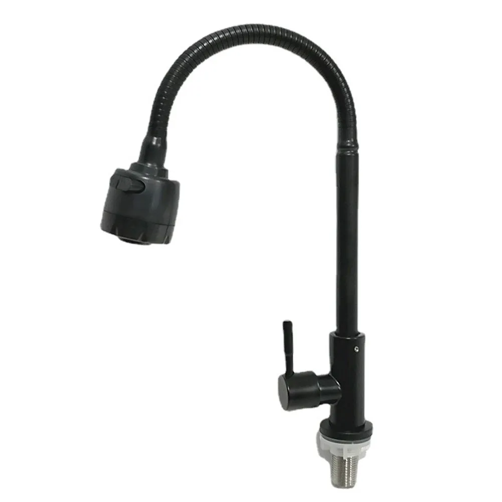 Stainless Steel Black Single Cold Vegetable Washing Basin Kitchen Faucet Shower Two Gear Sink Pool Single Cold Vertical Faucet
Stainless Steel Black Single Cold Vegetable Washing Basin Kitchen Faucet Shower Two Gear Sink Pool Single Cold Vertical Faucet
