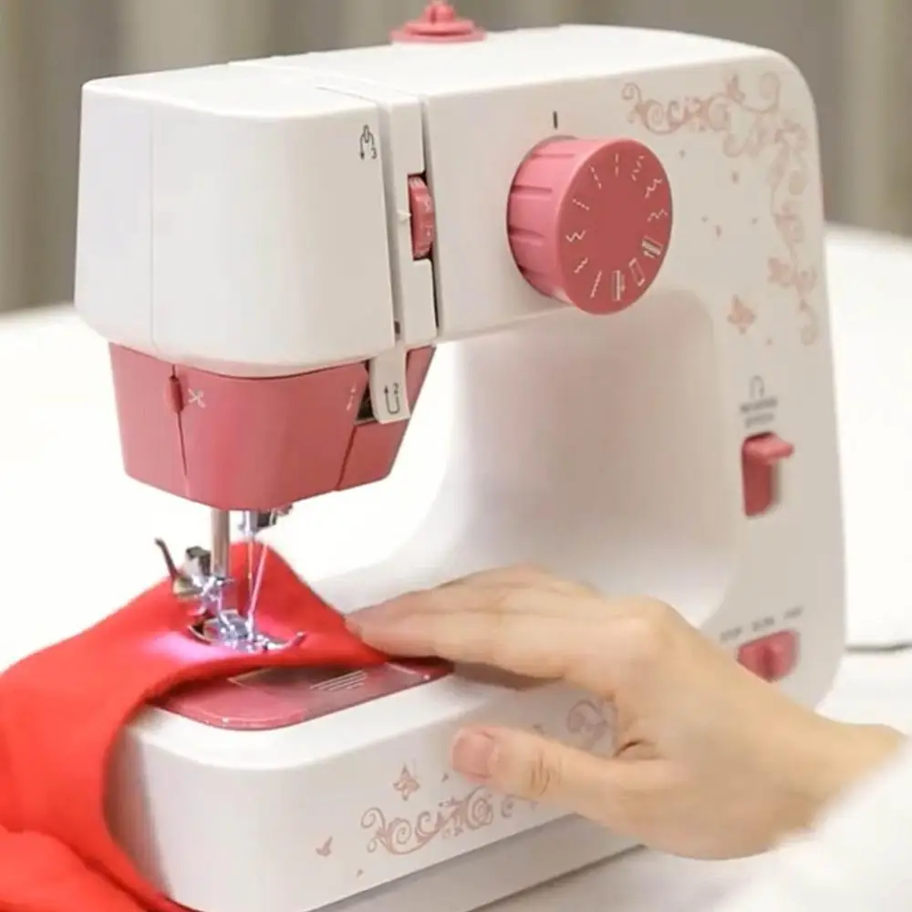 12 Stitches LED Sewing Machine Mini Manual Portable Assistant Household Electrical Handheld Pedal Dual Speed Double Thread
12 Stitches LED Sewing Machine Mini Manual Portable Assistant Household Electrical Handheld Pedal Dual Speed Double Thread