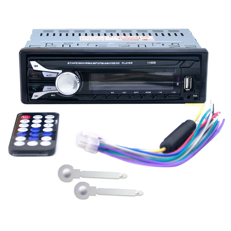 1 DIN Car Radio 12V Bluetooth V2.0 MP3 Audio Player Removable Dechatable Front Panel MP3 FM Function /USB/SD/ In-Dash
1 DIN Car Radio 12V Bluetooth V2.0 MP3 Audio Player Removable Dechatable Front Panel MP3 FM Function /USB/SD/ In-Dash