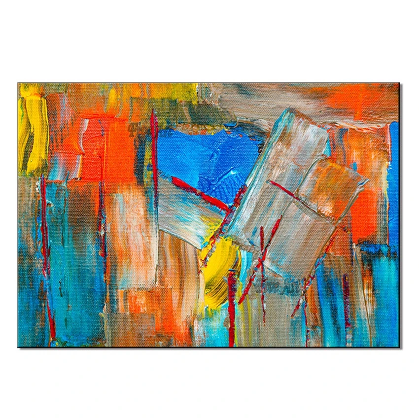 Free Shipping Handmade Colorful Abstract Oil Painting Wall Picture Canvas Art Oil Paintings On Canvas Large Size For Home Decor
Free Shipping Handmade Colorful Abstract Oil Painting Wall Picture Canvas Art Oil Paintings On Canvas Large Size For Home Decor