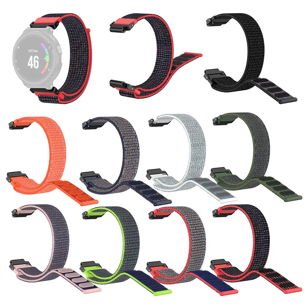 Ouhaobin ремешок для часов Garmin Forerunner 220 230 235 630 620 735 сменный нейлоновый Браслет
