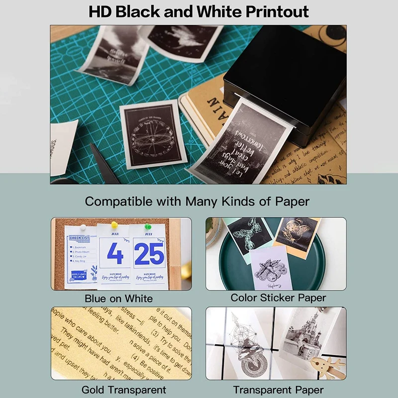 M02 Pocket Printer- Mini Bluetooth Photo Printer Portable Thermal Printer Compatible with Android IOS 
M02 Pocket Printer- Mini Bluetooth Photo Printer Portable Thermal Printer Compatible with Android IOS