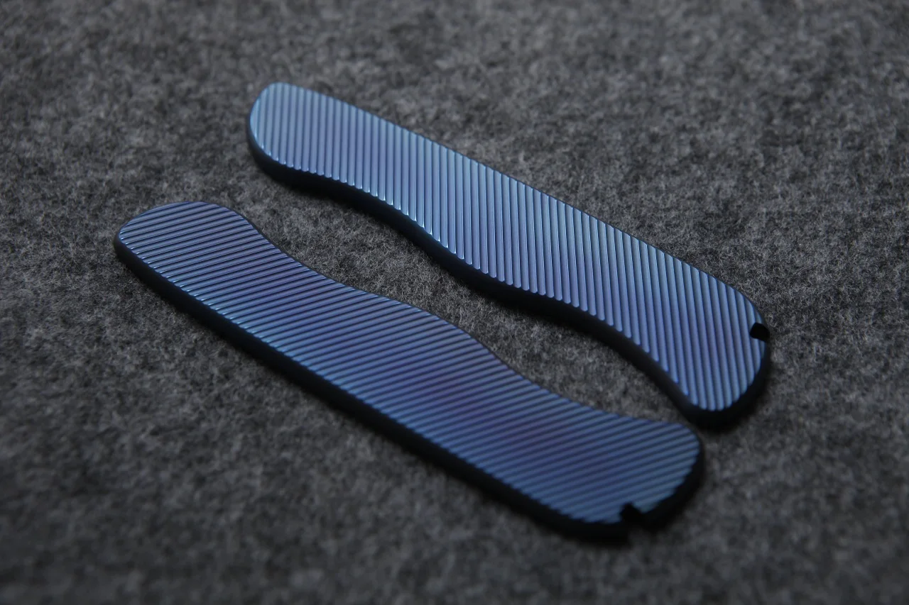 111mm Titanium Alloy Patch Knife Handle Material Changed To Handle DIY Suitable For Sentry
111mm Titanium Alloy Patch Knife Handle Material Changed To Handle DIY Suitable For Sentry