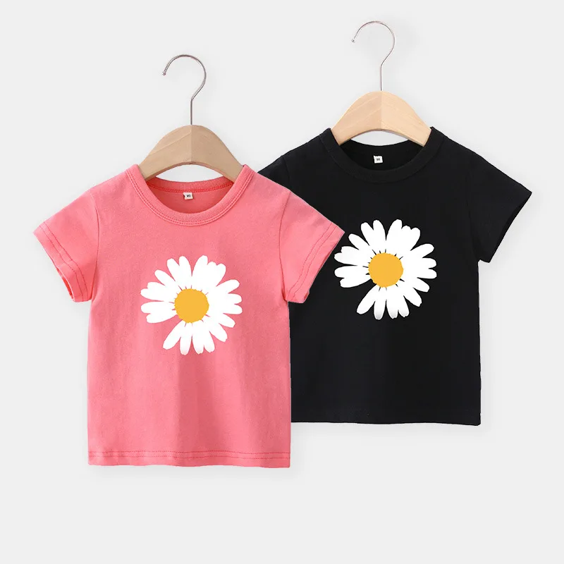 Футболка для девочек, летняя, с коротким рукавом, цветочным принтом, 2020
Футболка для девочек, летняя, с коротким рукавом, цветочным принтом, 2020