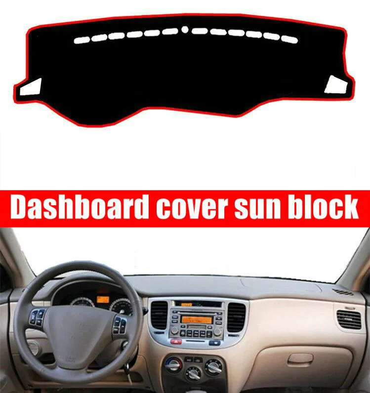 For Kia Rio Rio5 2006 2007 2008 2009 2010 2011 Dashboard Cover Pad Mat Sun Shade Instrument Cover Carpet Car Styling Accessories
For Kia Rio Rio5 2006 2007 2008 2009 2010 2011 Dashboard Cover Pad Mat Sun Shade Instrument Cover Carpet Car Styling Accessories