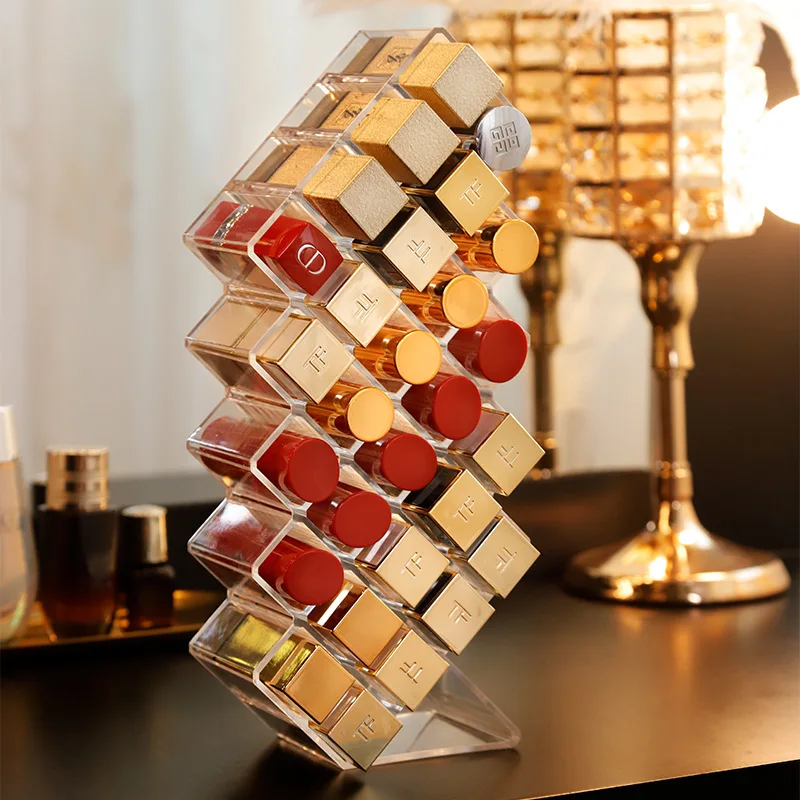 16/28 grid lipstick box makeup storage box nail polish display stand bracket cosmetic storage box finishing multi-grid rack
16/28 grid lipstick box makeup storage box nail polish display stand bracket cosmetic storage box finishing multi-grid rack