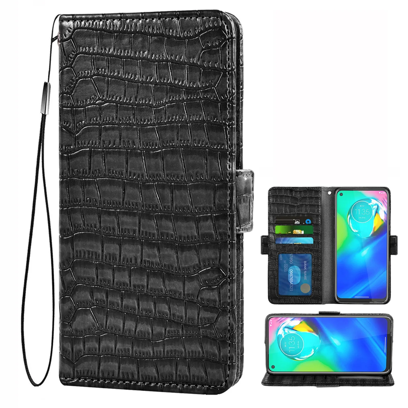 

Luxury Flip Cover Leather Wallet Phone Case For HTC 21 20 10 U11 U12 U20 5G Pro Plus With Credit Card Holder Slot Shockproof