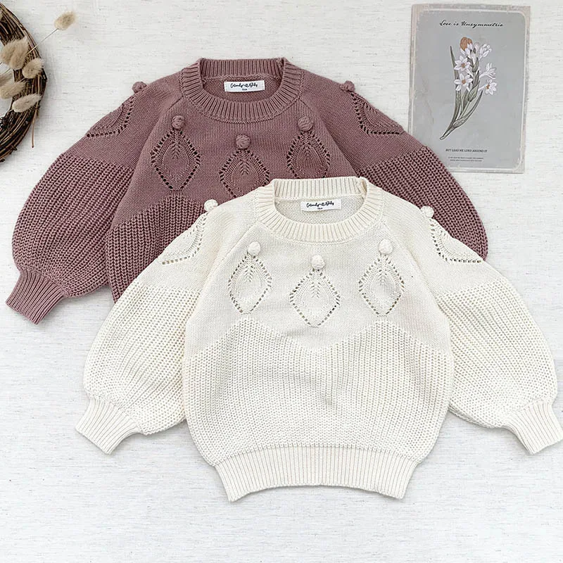 Autumn Winter Infant Baby Girls Knitting Pullover Newborn Baby Girl Hollowed Out Sweater Kids Knitting Clothing Children Clothes
Autumn Winter Infant Baby Girls Knitting Pullover Newborn Baby Girl Hollowed Out Sweater Kids Knitting Clothing Children Clothes