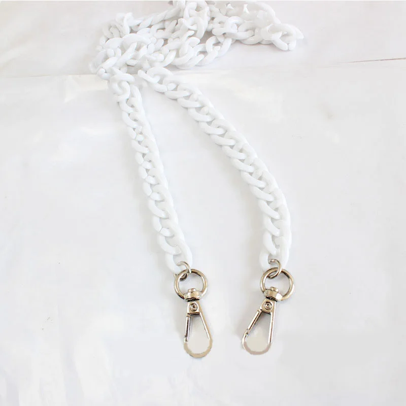 New Retro 40-120cm Handbag Acrylic Chains Shoulder Bag Strap DIY Purse Chain Black White Bag Handles Bag Accessories Chain 2021
New Retro 40-120cm Handbag Acrylic Chains Shoulder Bag Strap DIY Purse Chain Black White Bag Handles Bag Accessories Chain 2021