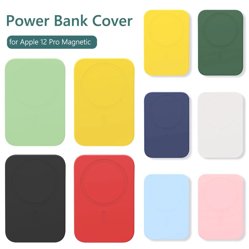 for iPhone 12 Pro Magnetic Wireless Charger Battery Power Bank 10000mAh Soft Rubber Silicone Protect Case Cover Protector Shell
for iPhone 12 Pro Magnetic Wireless Charger Battery Power Bank 10000mAh Soft Rubber Silicone Protect Case Cover Protector Shell