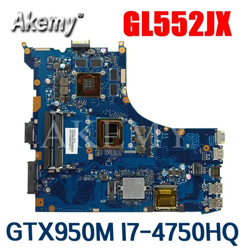 Фото GL552JX материнская плата GTX950M I7 4750HQ для For Asus FX plus ZX50J ZX50JX GL552J ноутбука(China)
