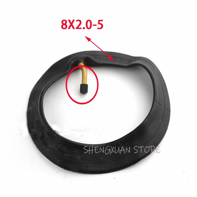 8 inch pneumatic inner tube 8X2.0-5 Inner Tube With Bent Valve Suits Electric scooter baby trolley 8*2.00-5 inner tube
8 inch pneumatic inner tube 8X2.0-5 Inner Tube With Bent Valve Suits Electric scooter baby trolley 8*2.00-5 inner tube