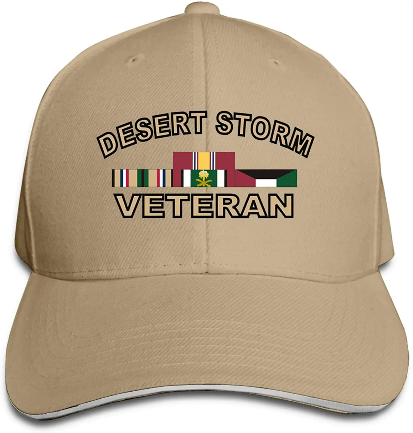 

Desert Storm Veteran Baseball Caps Sandwich Caps