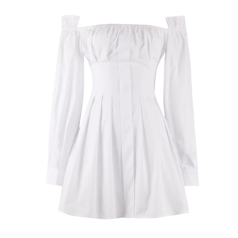 2021 New Fashion Dress Women High Quality Off Shoulder White Cotton Dresses Spring Summer Autumn Ladies Party Vestidos Female
2021 New Fashion Dress Women High Quality Off Shoulder White Cotton Dresses Spring Summer Autumn Ladies Party Vestidos Female