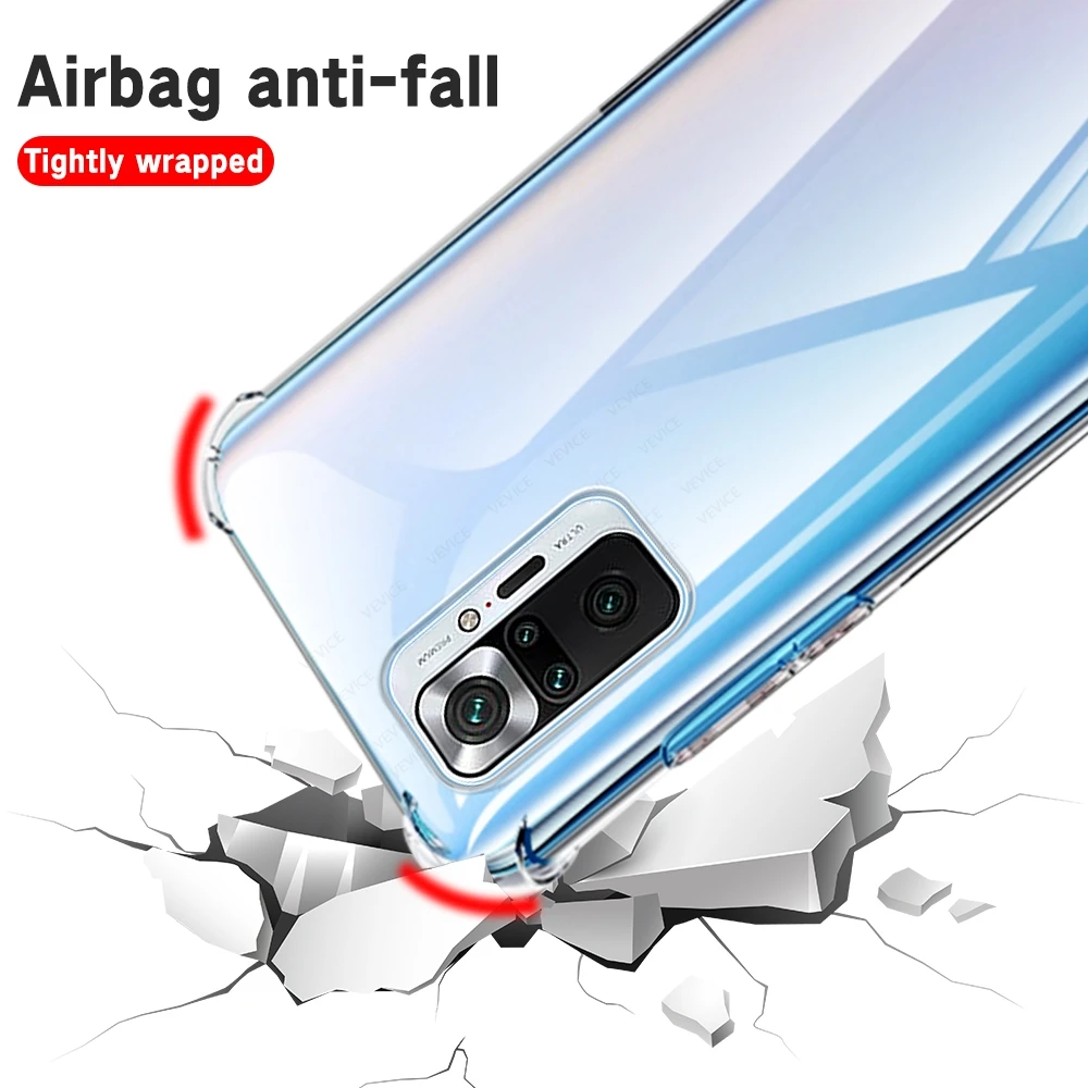 Shockproof Airbag Case For Xiaomi Redmi Note 10 Pro Max 10S 9 8 Pro For Redmi Note 10 Pro Max 10s 9 8 Protective Cover Case
Shockproof Airbag Case For Xiaomi Redmi Note 10 Pro Max 10S 9 8 Pro For Redmi Note 10 Pro Max 10s 9 8 Protective Cover Case